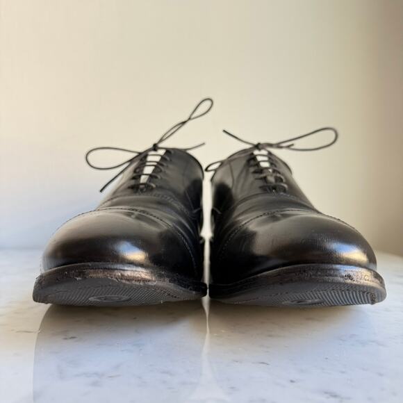 Allen Edmonds Kingswood Cap-Toe Oxford Black 12D Goodyear Welt USA - Picture 4 of 13